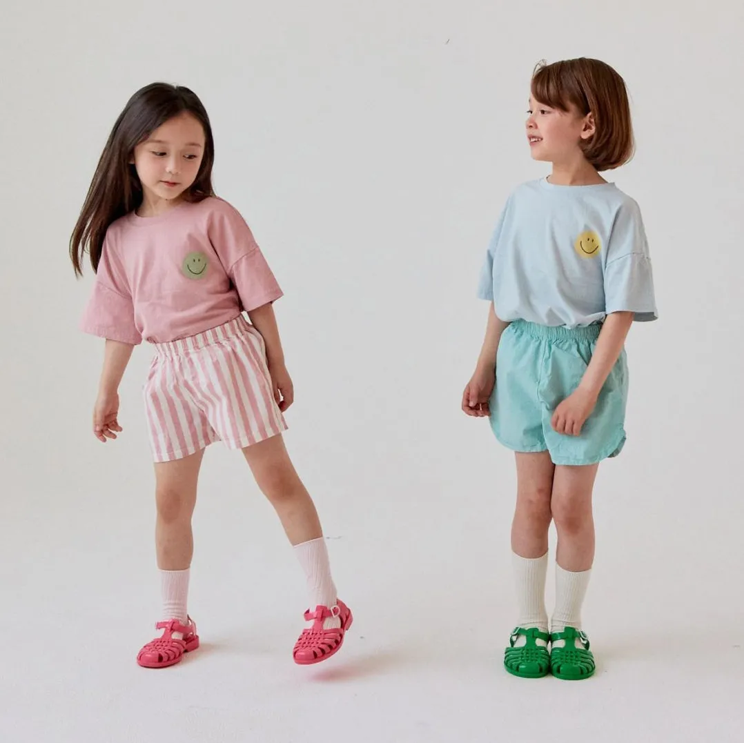 Kids Smile Tee- Dusty Pink
