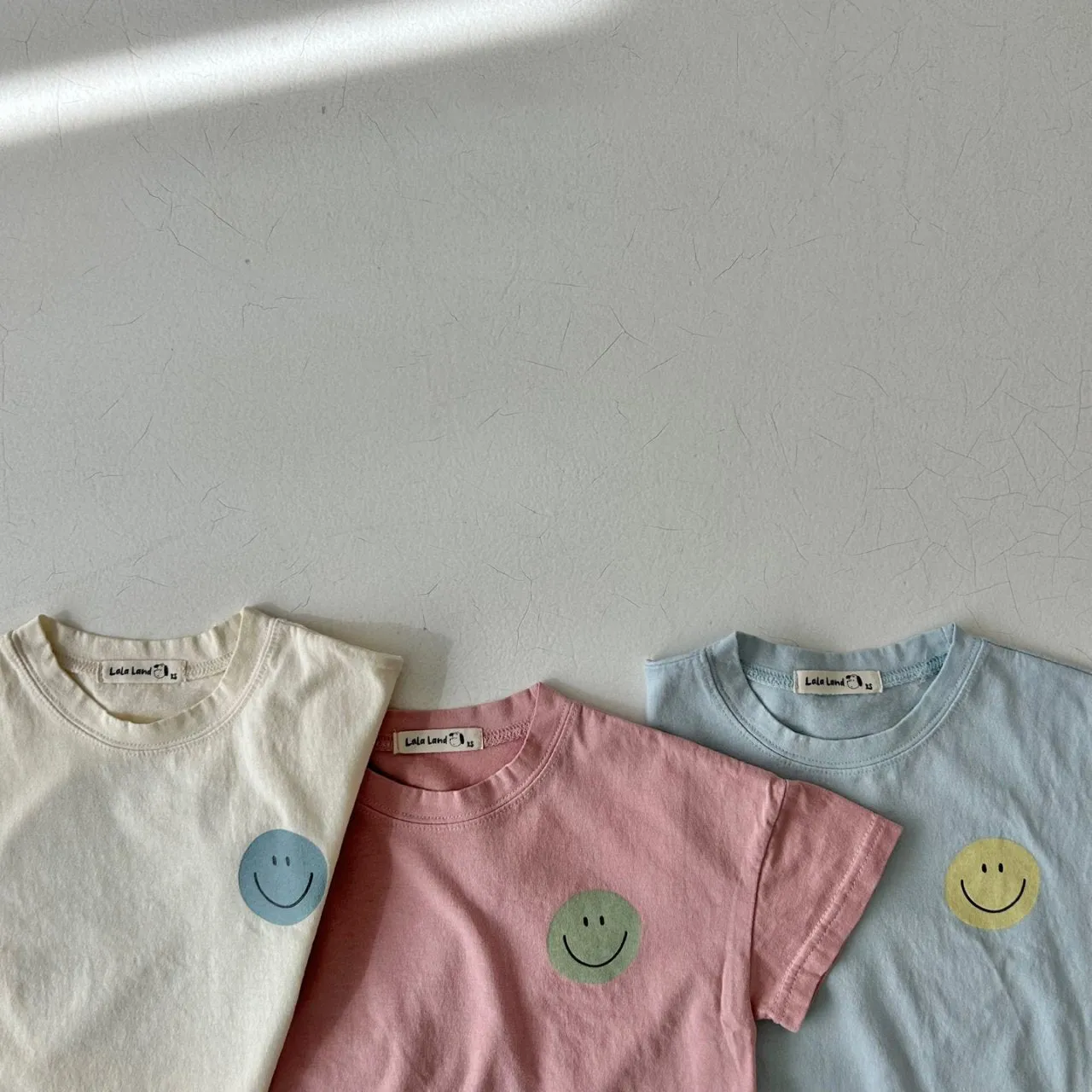 Kids Smile Tee- Dusty Pink