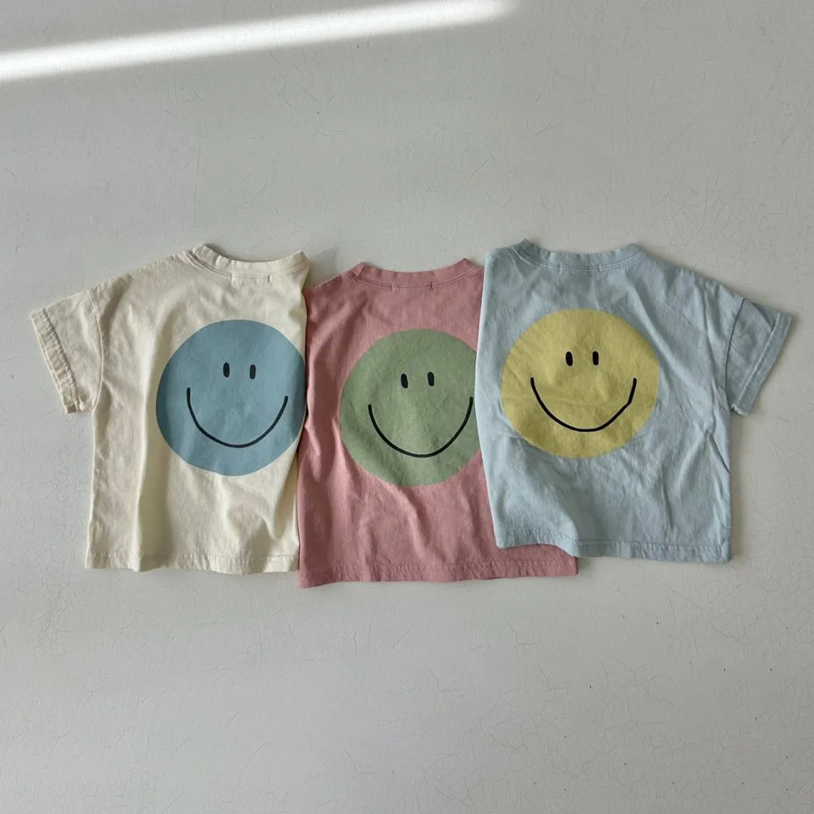 Kids Smile Tee- Dusty Pink