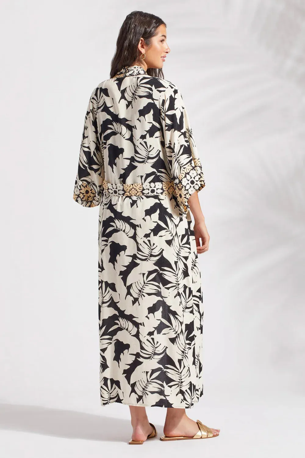 Kimono Sleeve Duster in Wailea