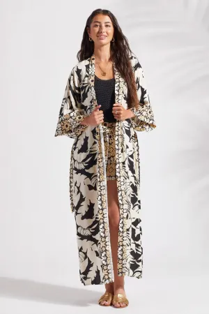 Kimono Sleeve Duster in Wailea