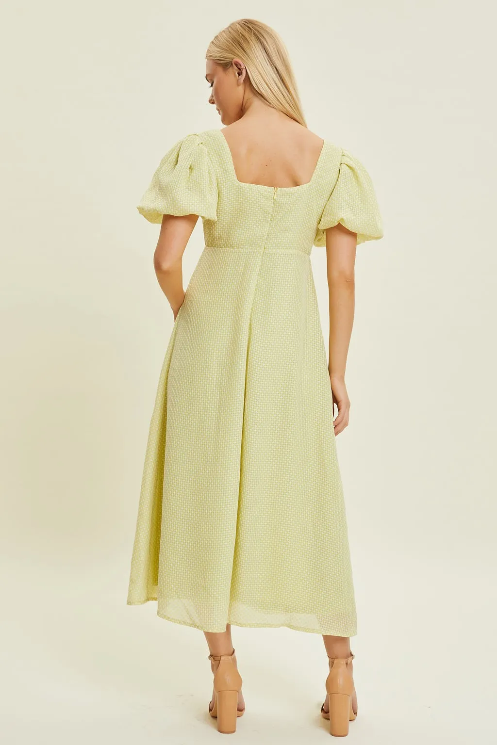KNOT FRONT DRESS