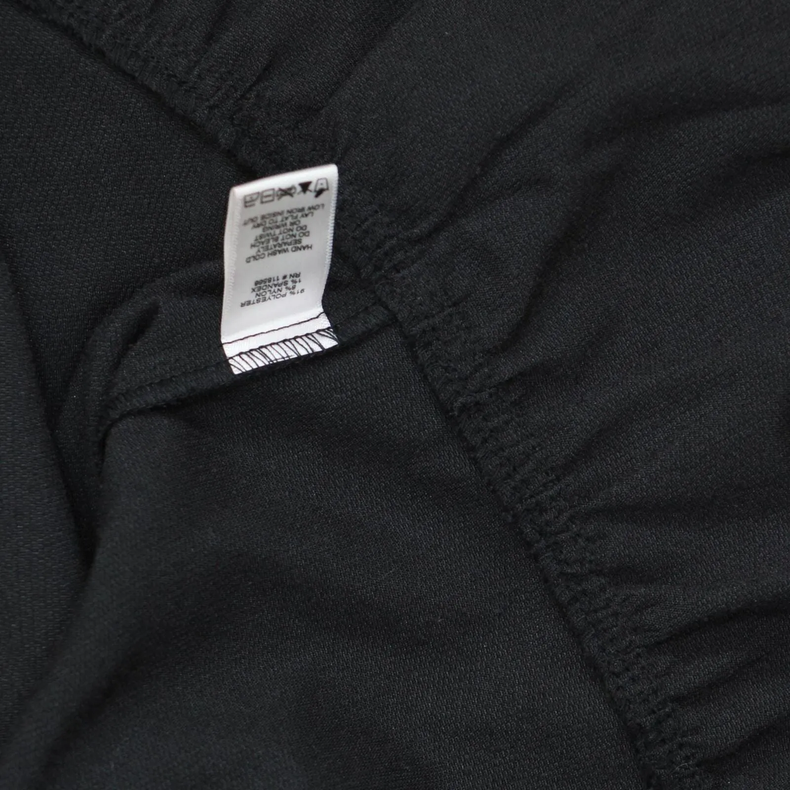 LaBellum by Hillary Scott Womens Plus Size Corduroy Jacket with Trim Black 2X