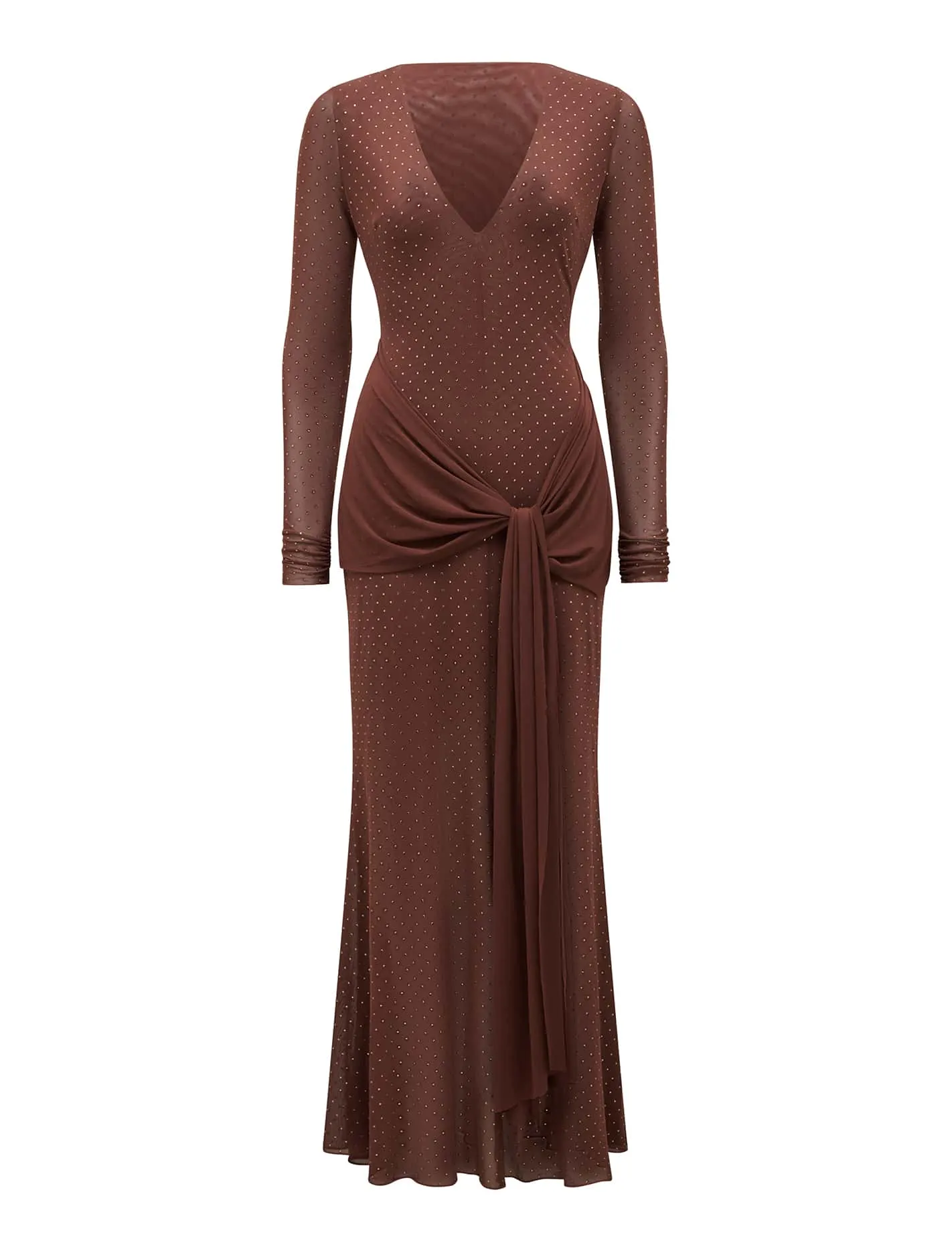 Layton Heat Seal Maxi Dress