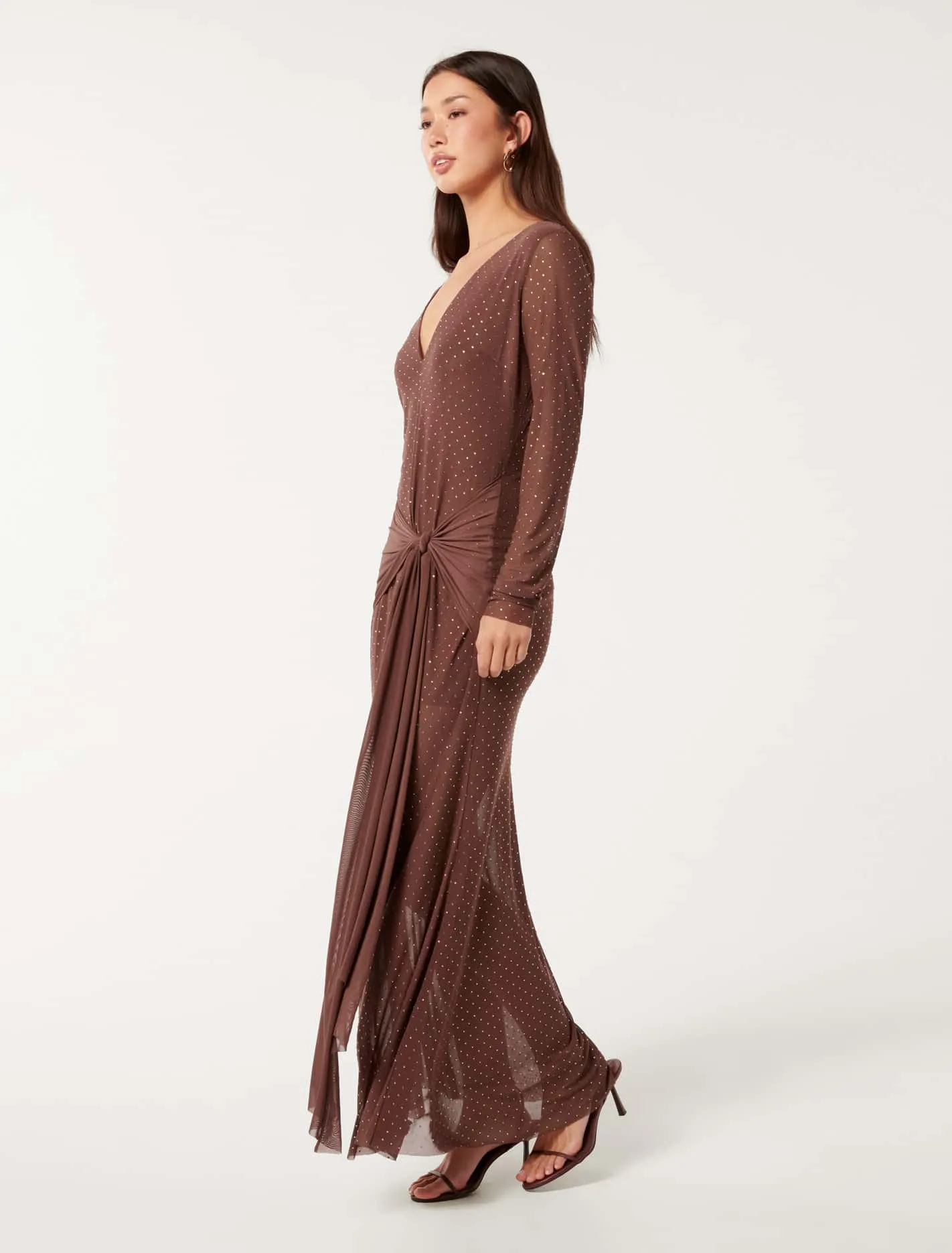 Layton Heat Seal Maxi Dress