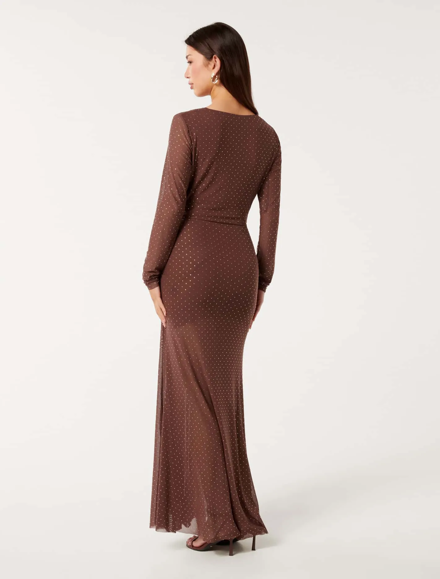 Layton Heat Seal Maxi Dress