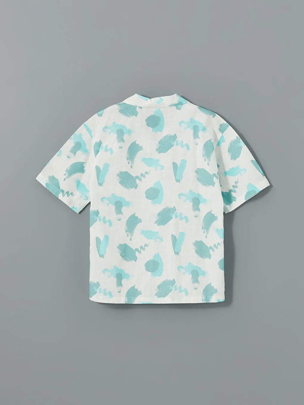 LCW Kids White Patterned Boy Shirt