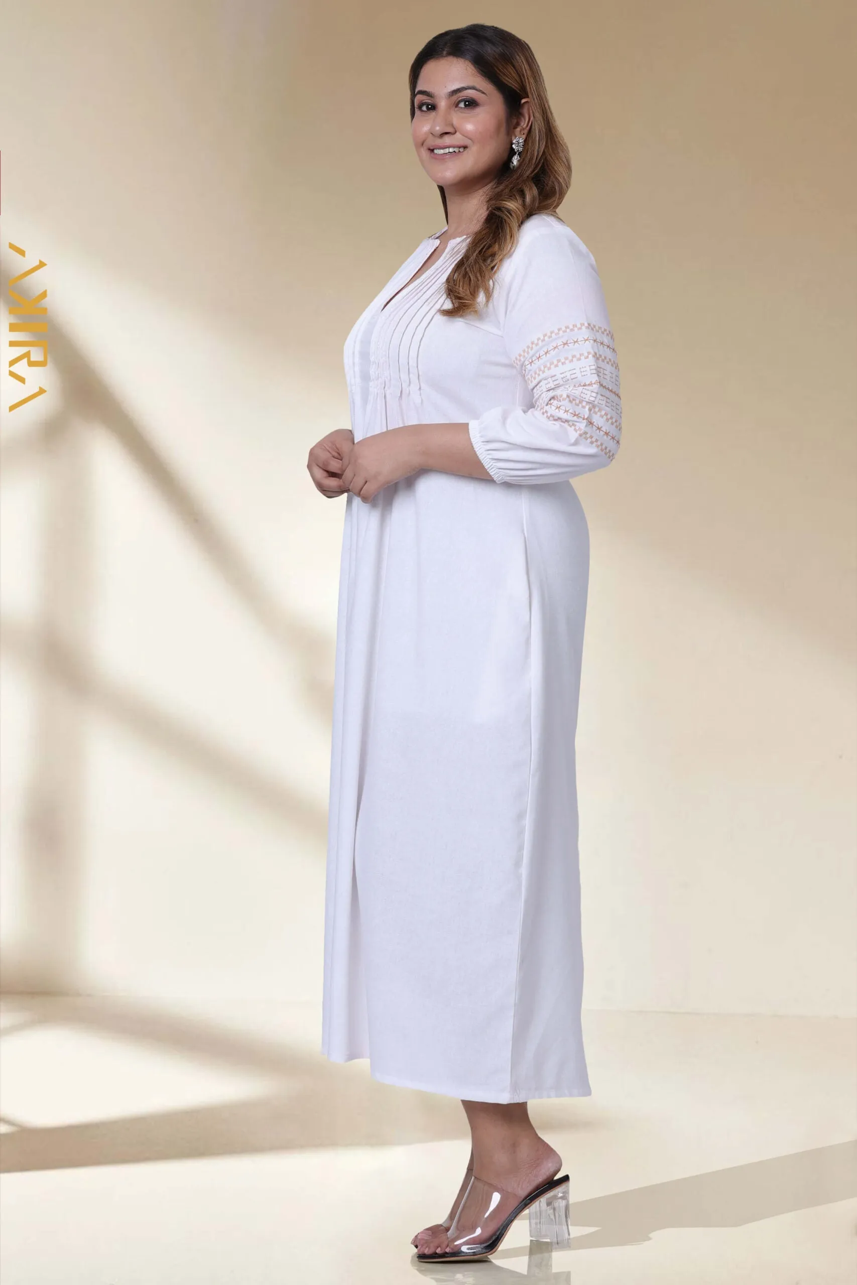 Levine Linen Dress | Kaftan, Bohemian Dress, Floral Dress, Boho Maxi Dress