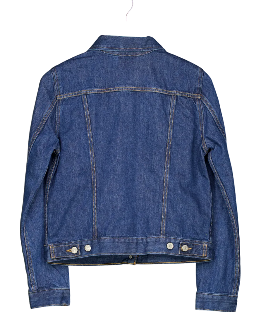 levis Blue The Original Trucker Denim Jacket UK M