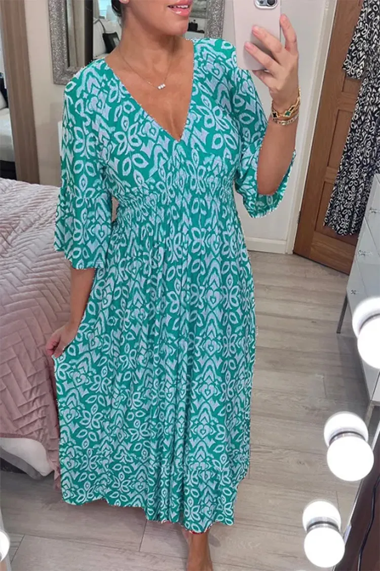 Lianne - Maxi Dress with V-neckline