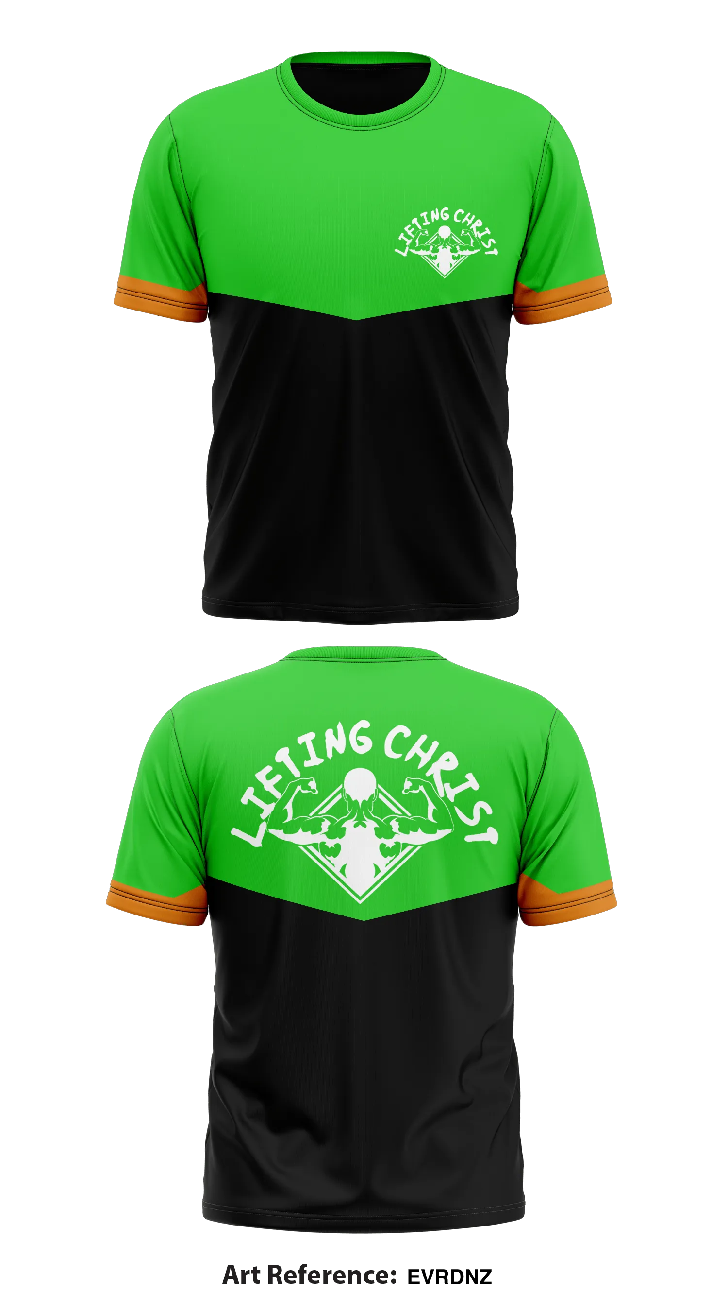 LiftingChrist  Store 1 Core Men's SS Performance Tee - EVRdNz