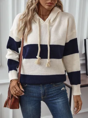Lilian | Casual Hoodie Sweater with Adjustable Drawstring