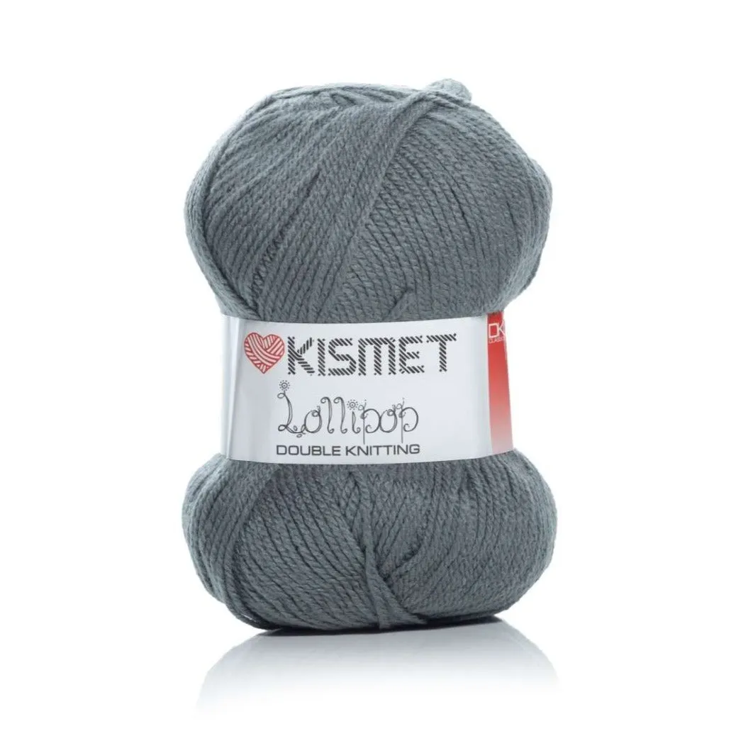 Lollipop Dbl Knit Slate #61