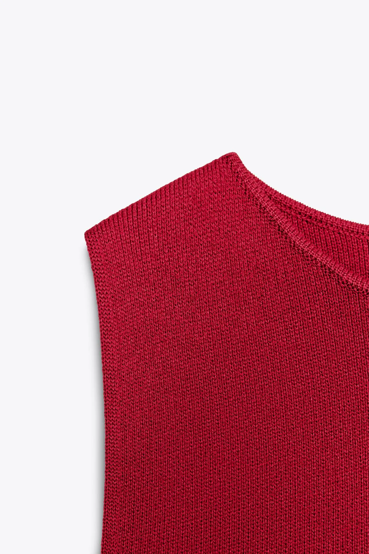 Long combined knit dress