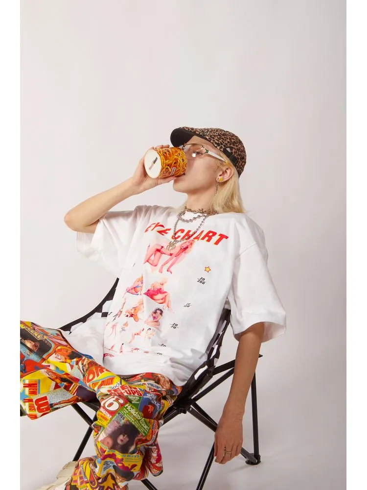 Loose oversize T-shirt【s0000001843】