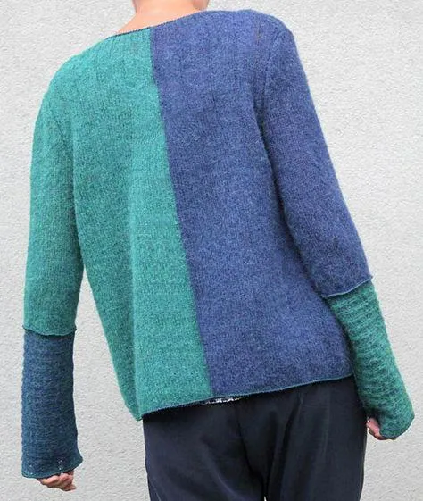 Loose Stitching Knitted Sweater