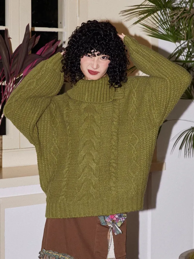 Loose wool sweater【s0000006561】
