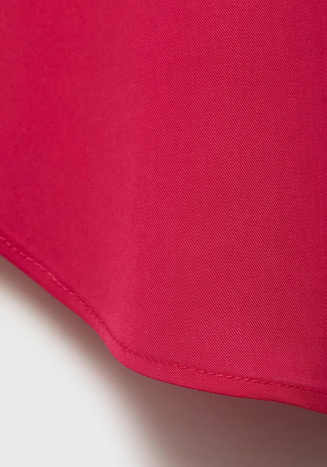 Lyocell Sleeveless Shirt - Medium Red