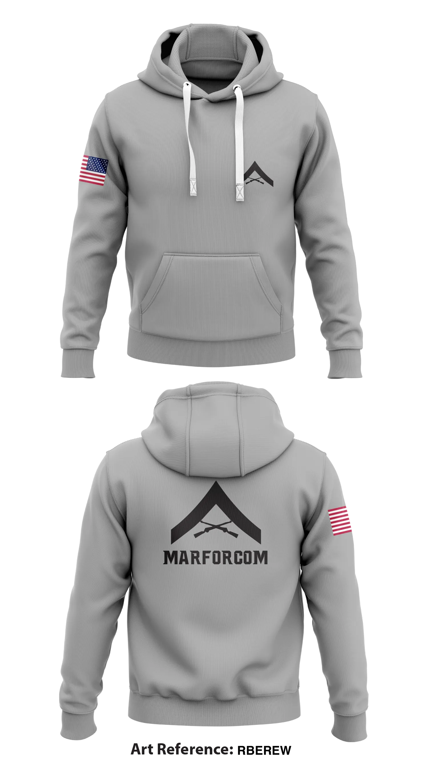 MARFORCOM Core Men's Hooded Performance Sweatshirt - RbErew