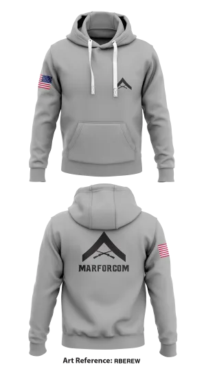 MARFORCOM Core Men's Hooded Performance Sweatshirt - RbErew