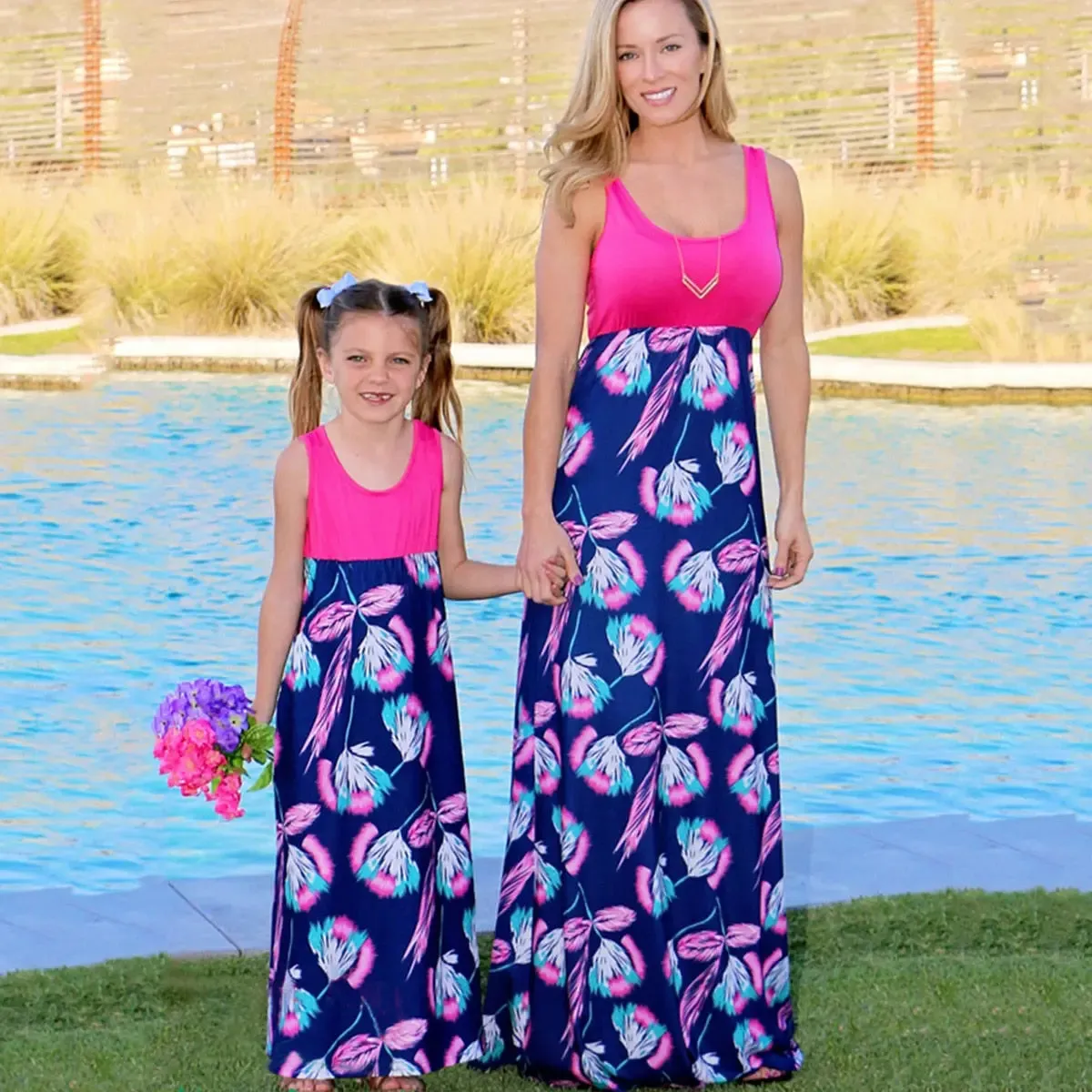 Matching Maxi Dresses Mummy & Me
