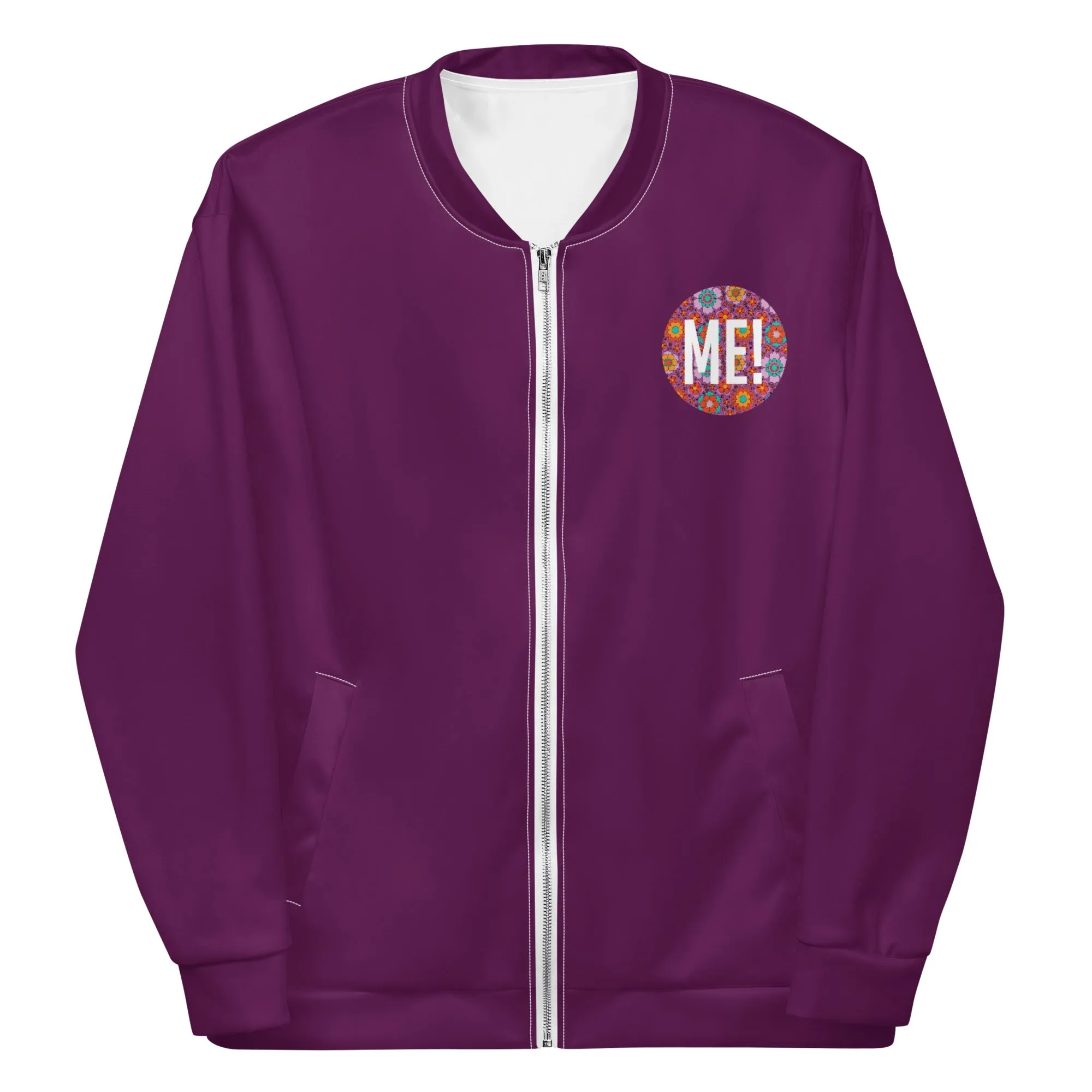 Me! Floral - Inspired By Taylor Swift - Sustainably Made Bomber Jacket