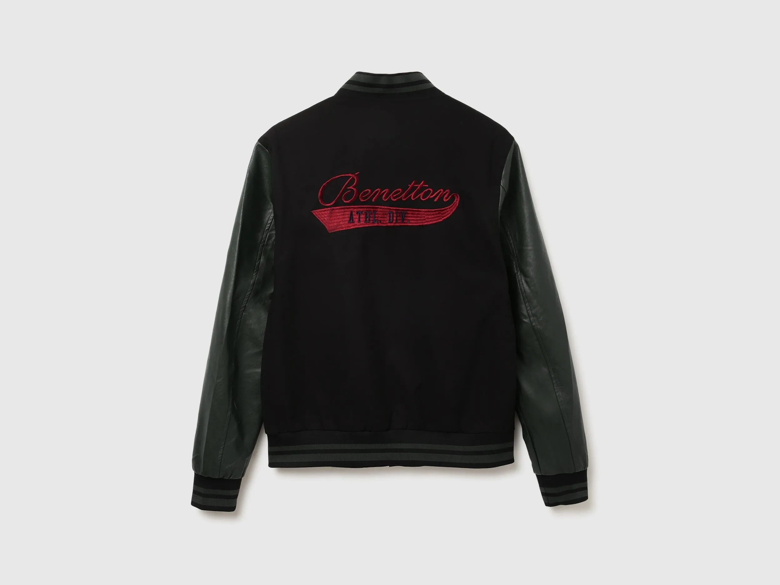 Men Embroidery Stand-up Collar Jacket