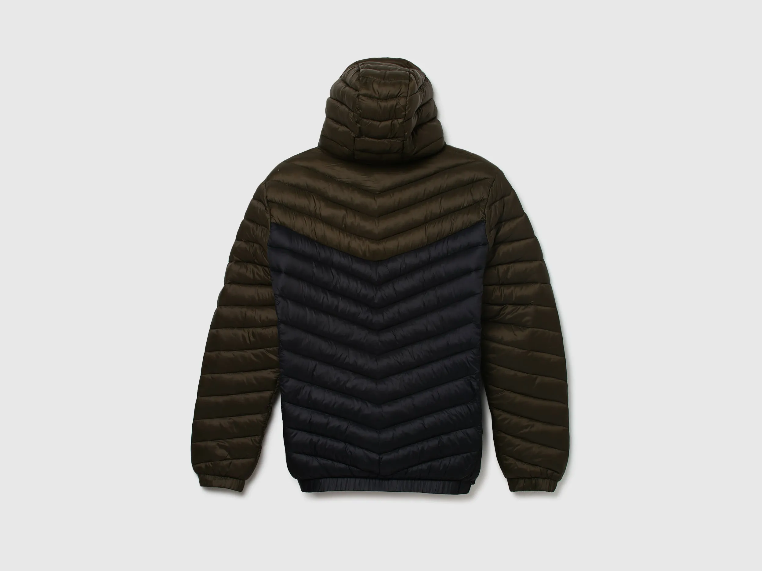 Men Quilted Hood Jacket