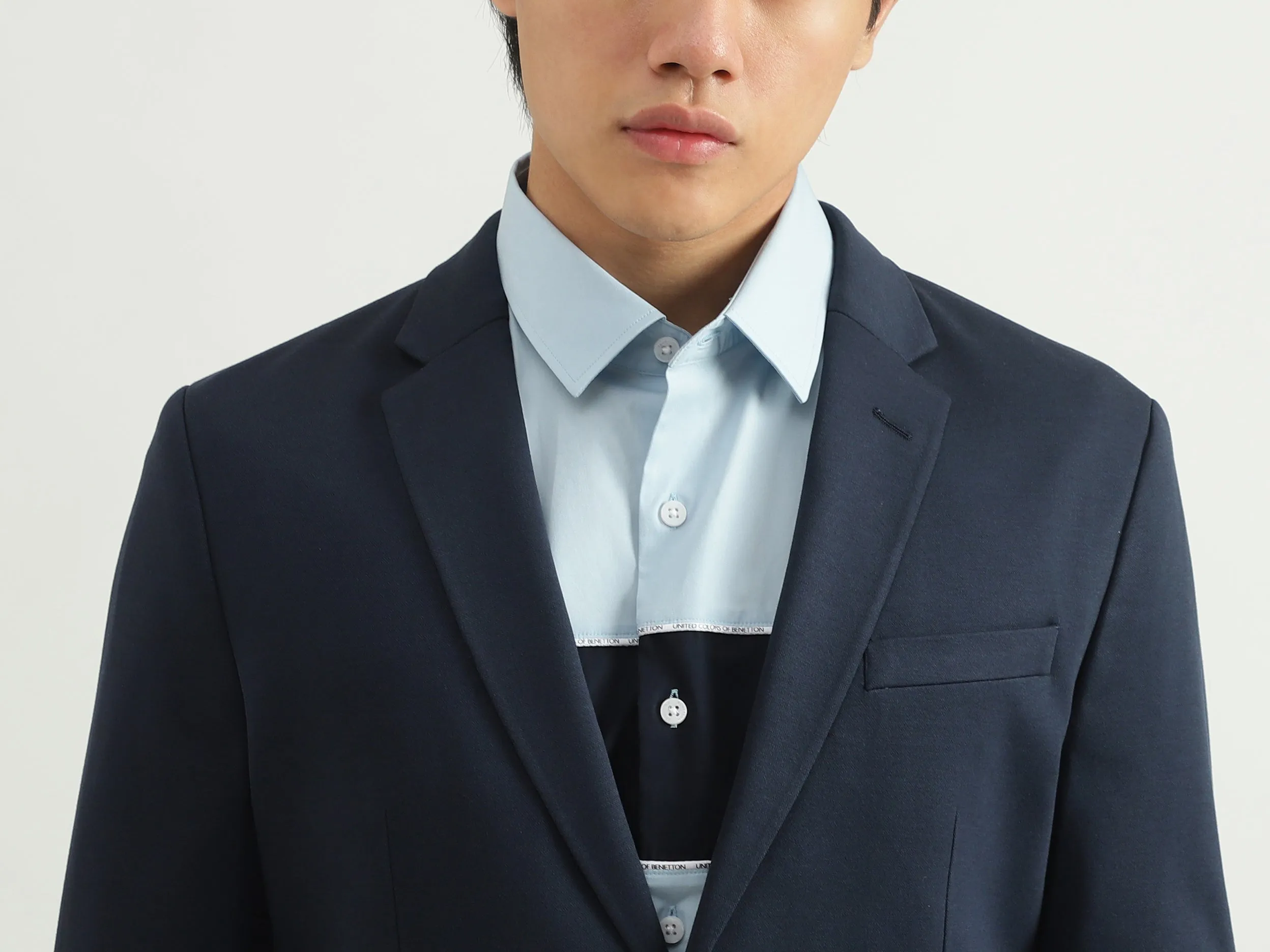 Men Solid Blazer