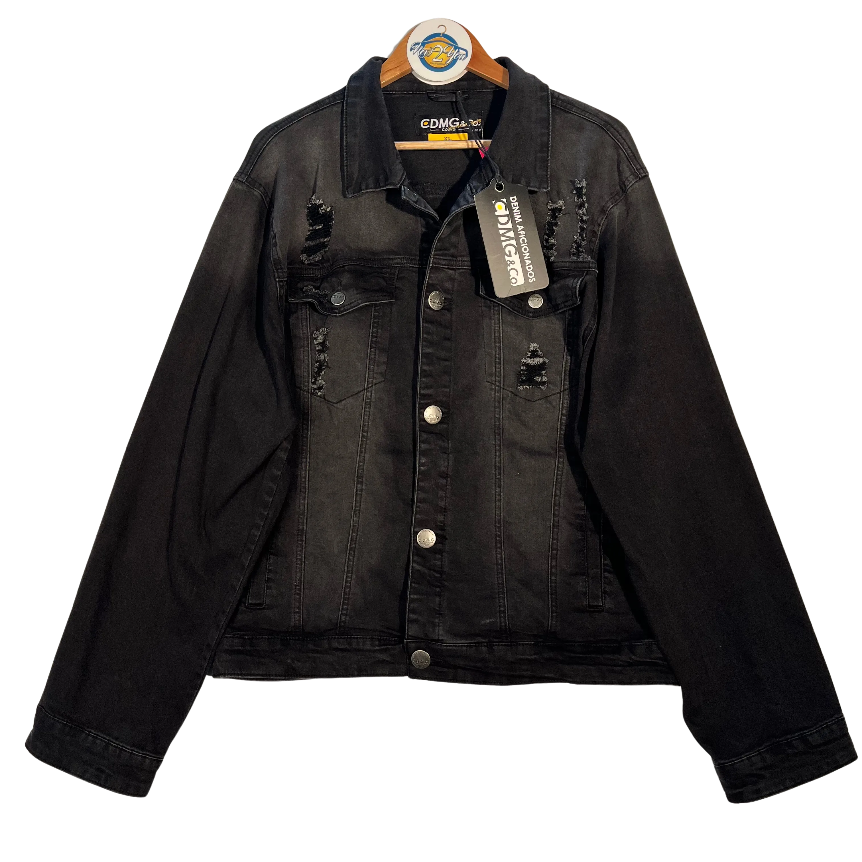Men's Black Jacket - Riot Control Jacket (Caliber Denim Co.)
