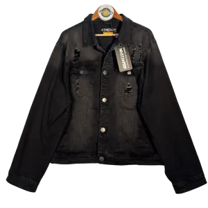 Men's Black Jacket - Riot Control Jacket (Caliber Denim Co.)