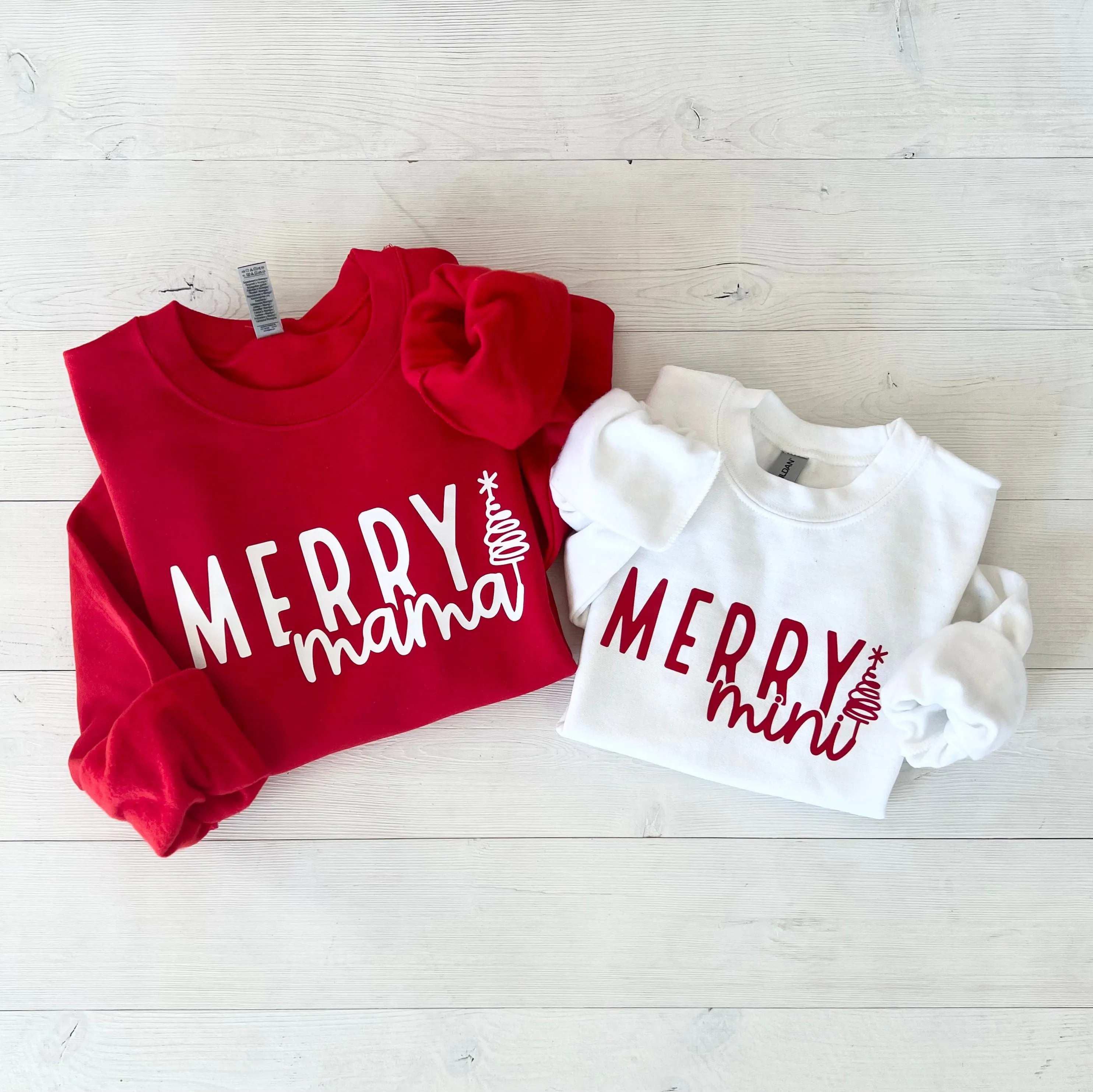Merry Family Matching Sweatshirts