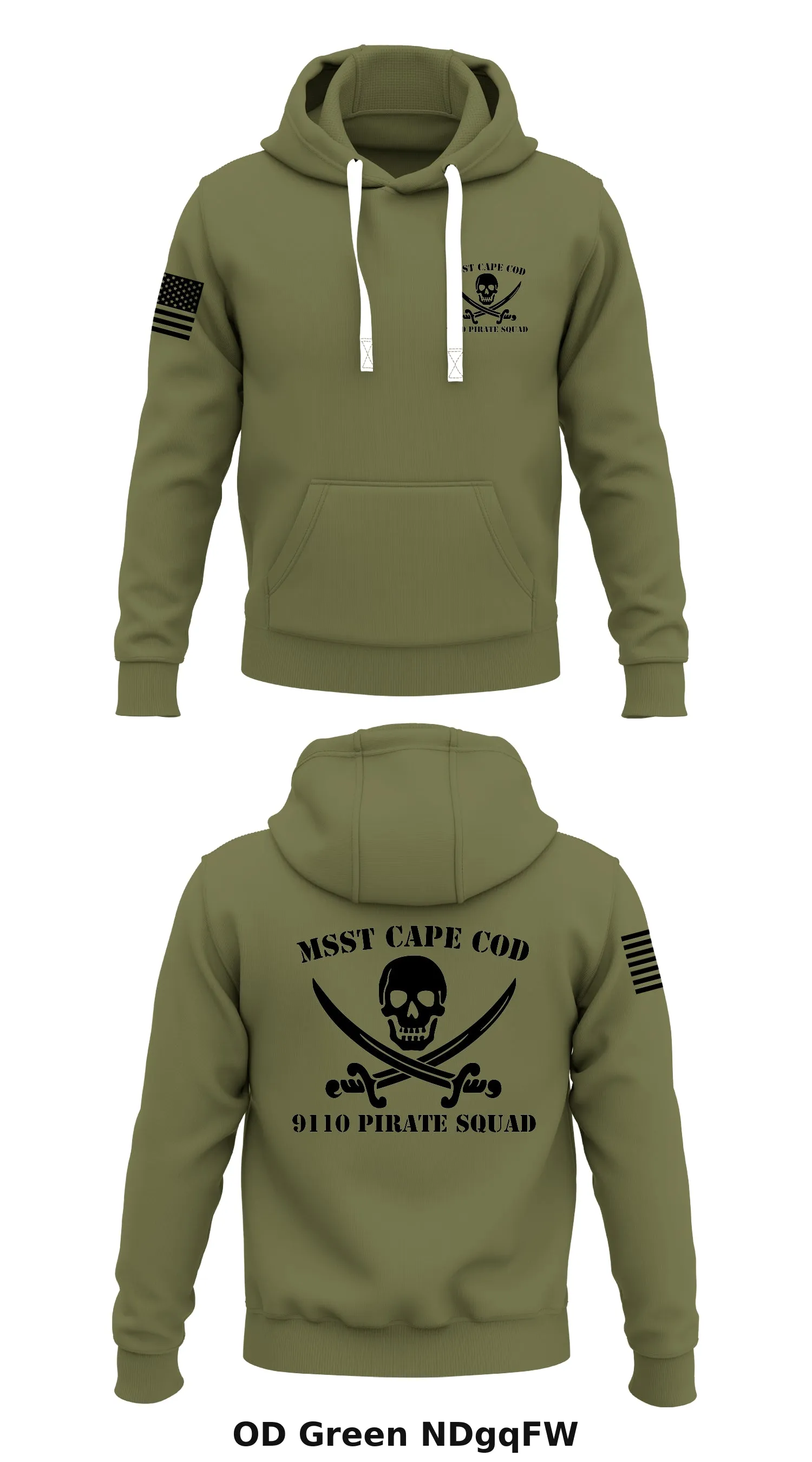 MSST Cape Cod 911 PIRATE SQUAD  Store 1  Core Men's Hooded Performance Sweatshirt - NDgqFW
