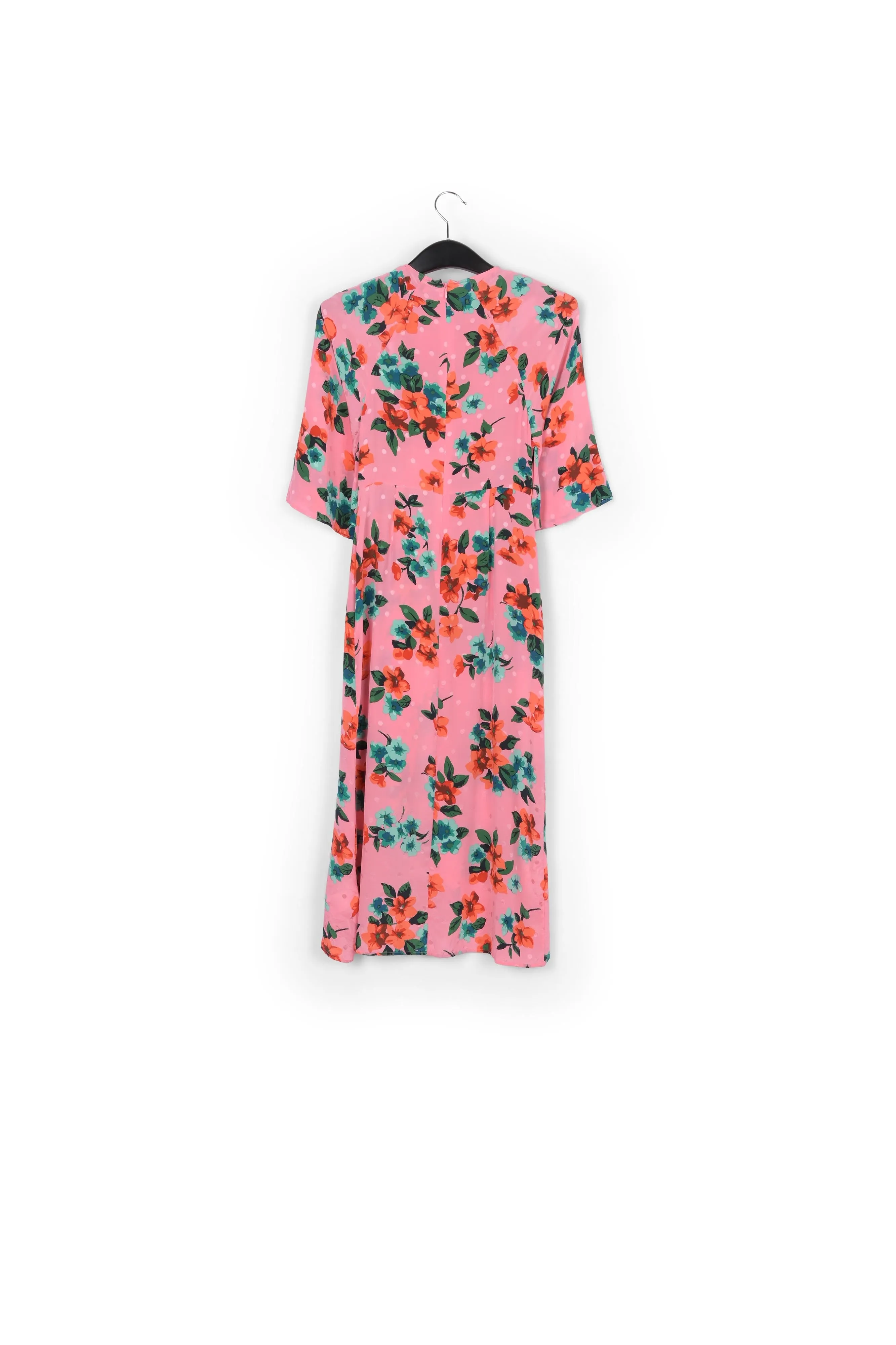 Multicolor stretch-jersey sleeveless top with graphic print