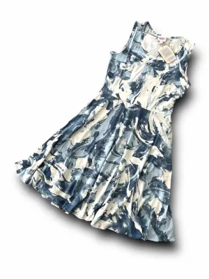 Nicki - Blue White Marble Wash