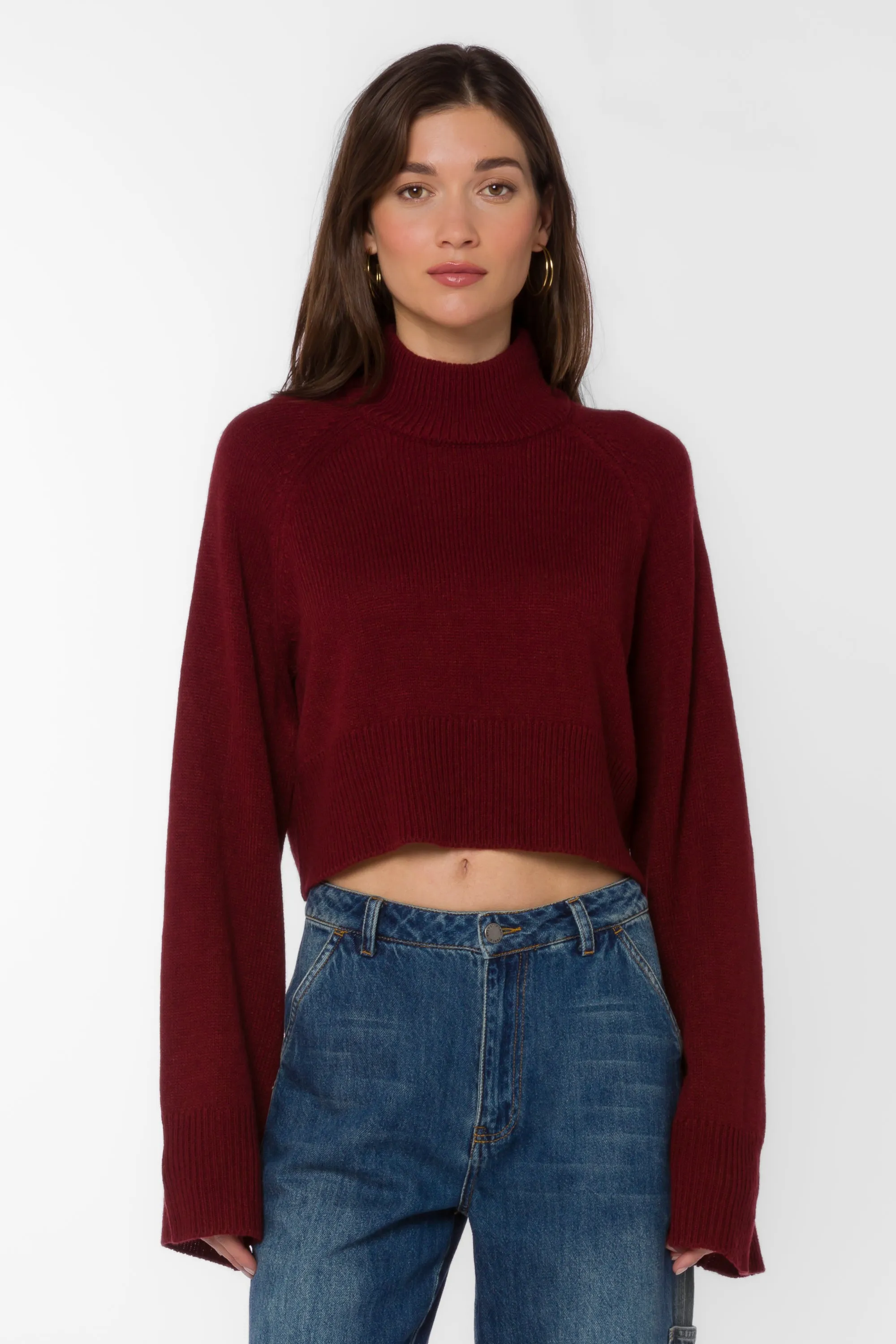 Oaklynn Cabernet Sweater
