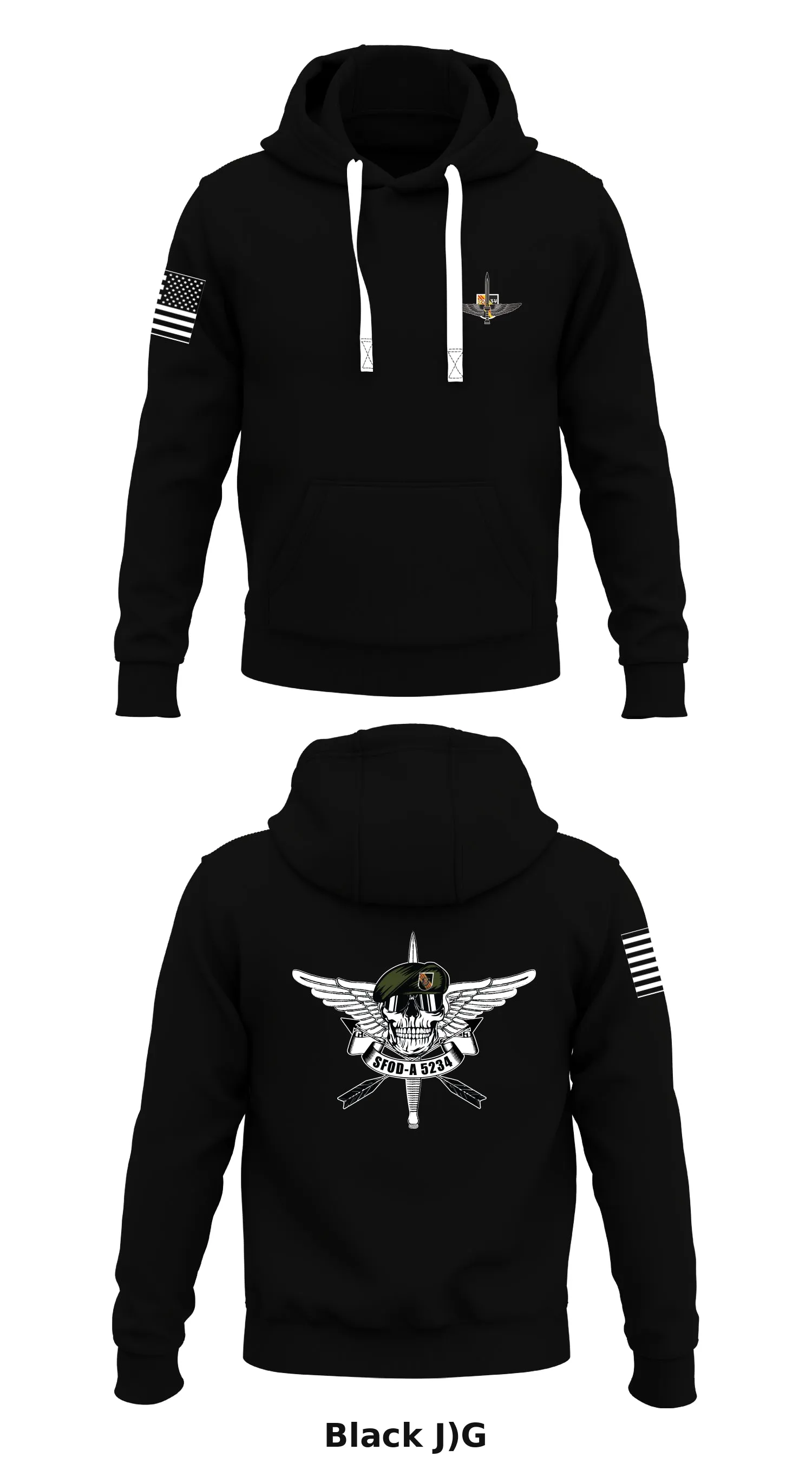 ODA 5234 Store 1  Core Men's Hooded Performance Sweatshirt - J)G