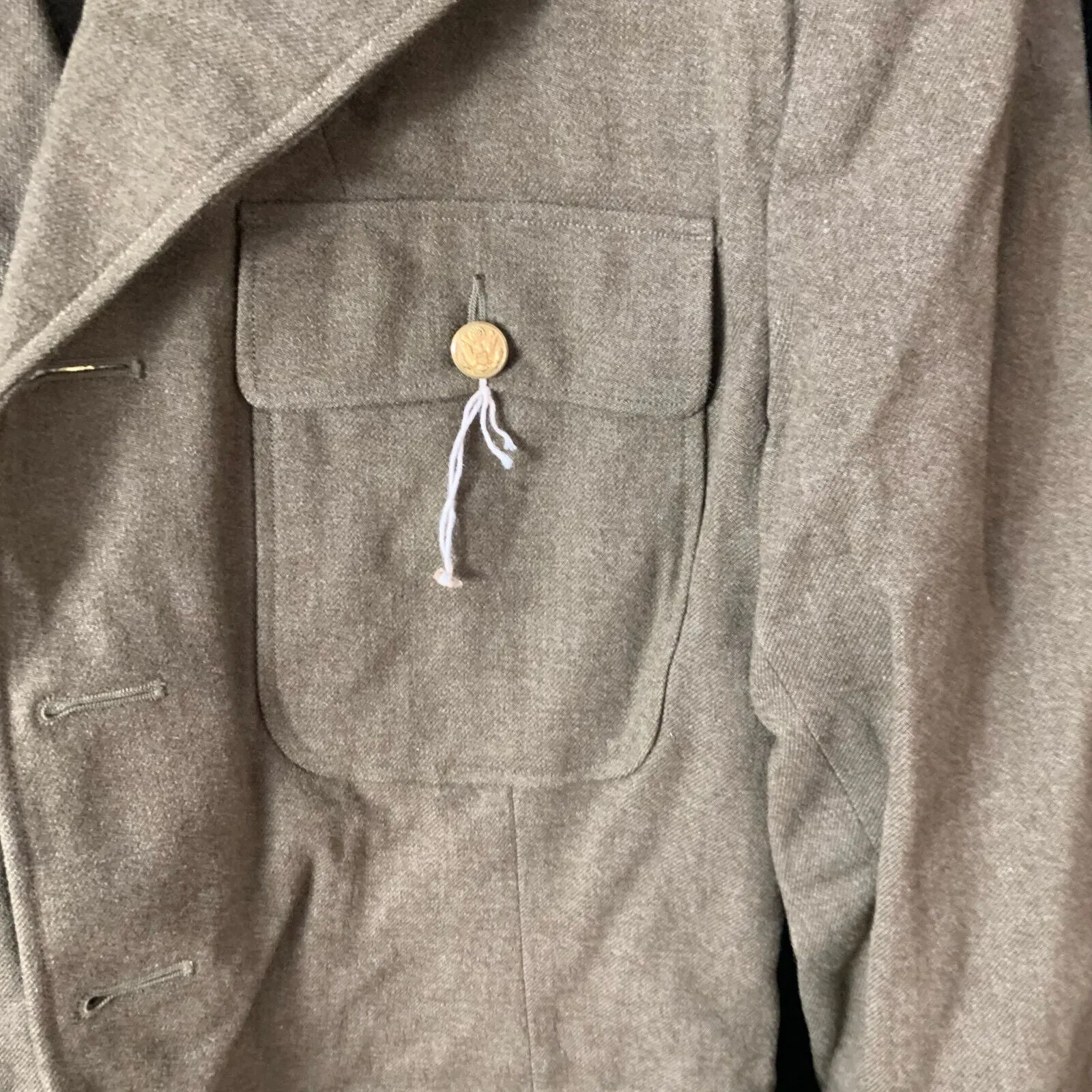 Original WW2 US Army Class A Dress Jacket 1941 - Private Ryan Prop - 39" Long