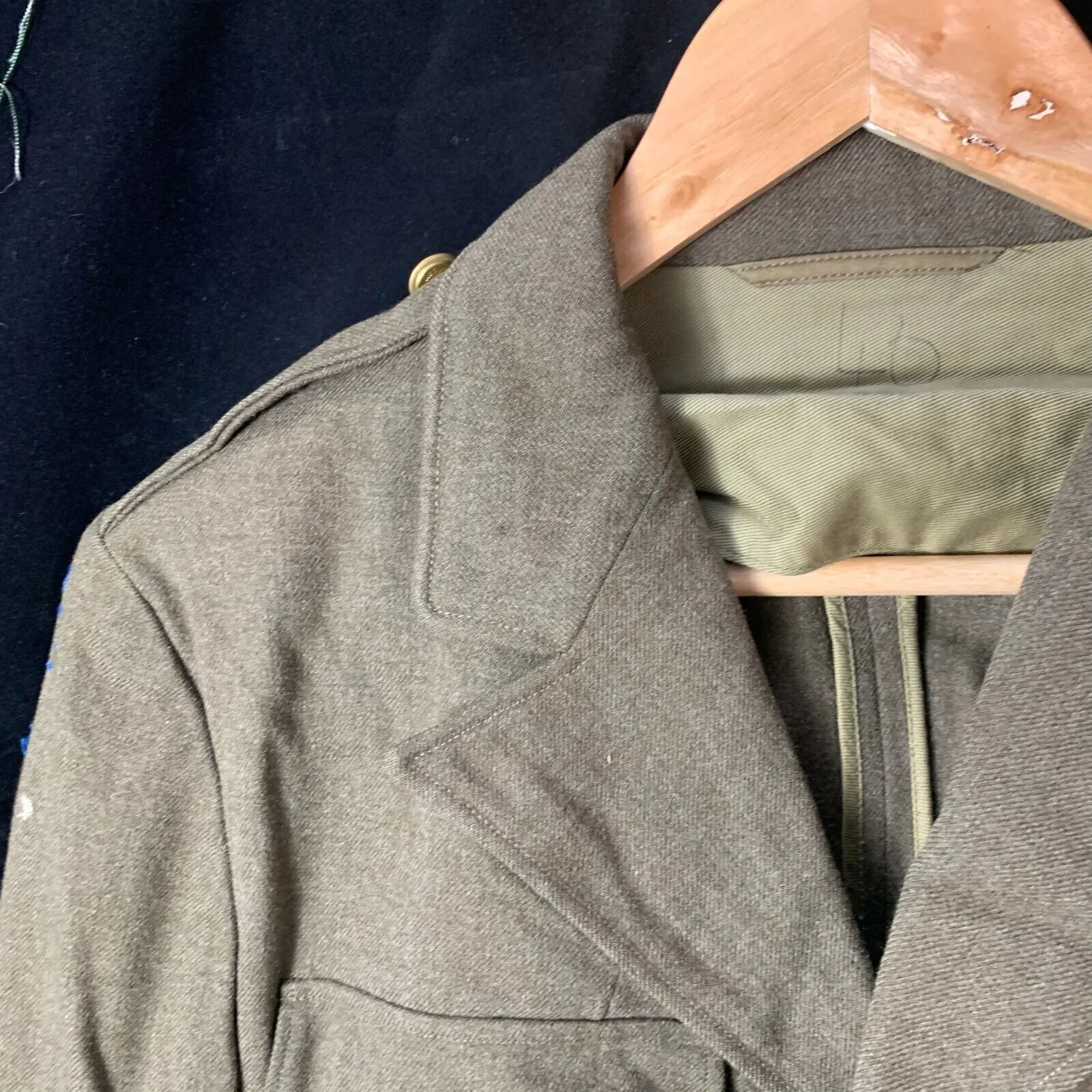 Original WW2 US Army Class A Dress Jacket 1941 - Private Ryan Prop - 39" Long