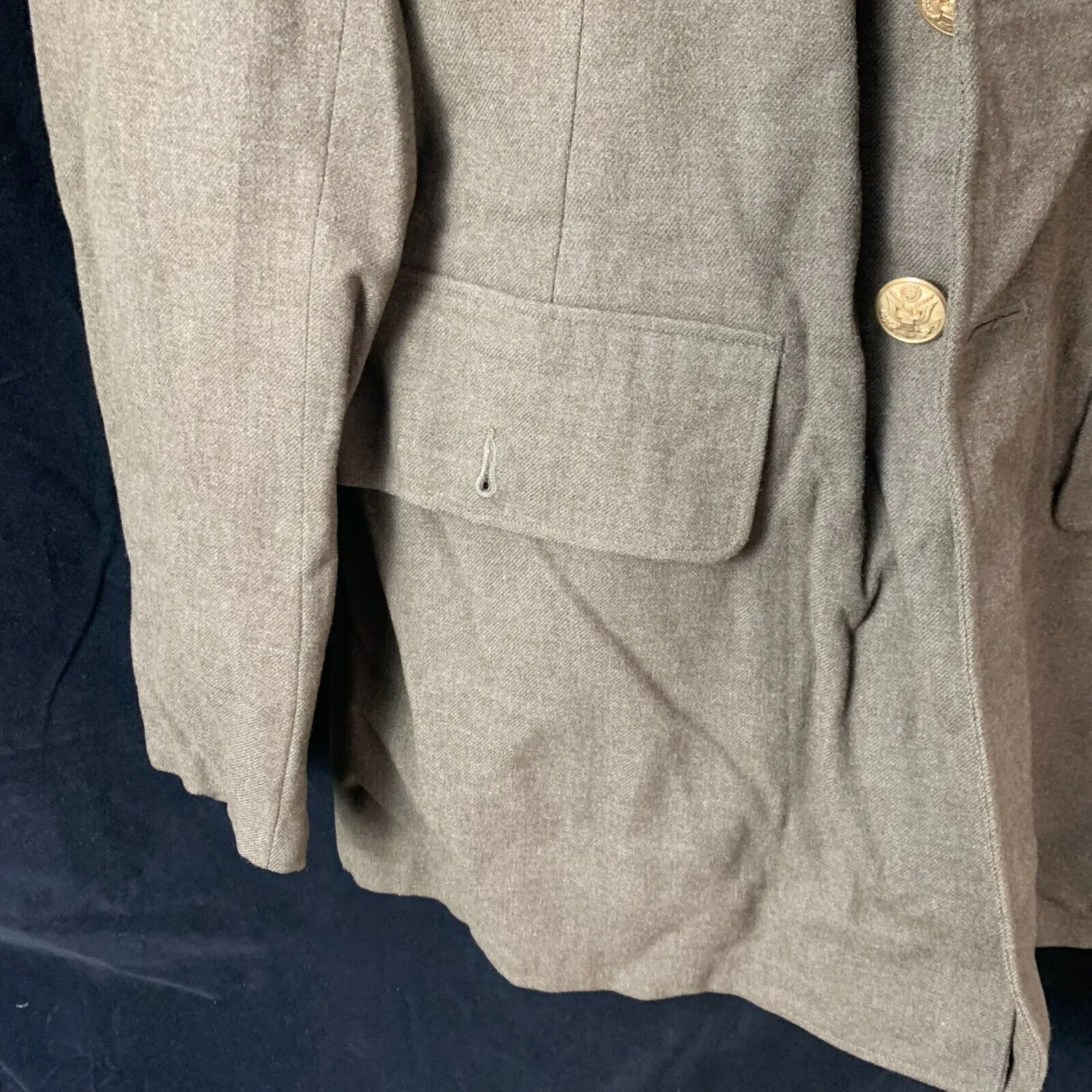 Original WW2 US Army Class A Dress Jacket 1941 - Private Ryan Prop - 39" Long
