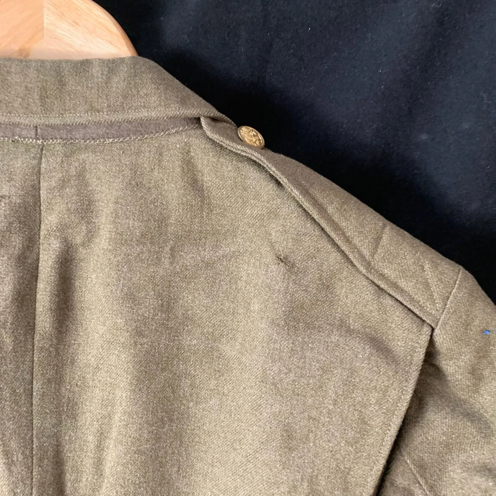 Original WW2 US Army Class A Dress Jacket 1941 - Private Ryan Prop - 39" Long