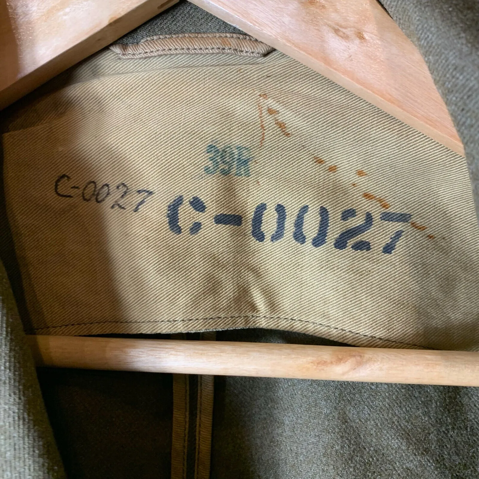 Original WW2 US Army Class A Dress Jacket 1942 - Private Ryan Prop - 38" Regular
