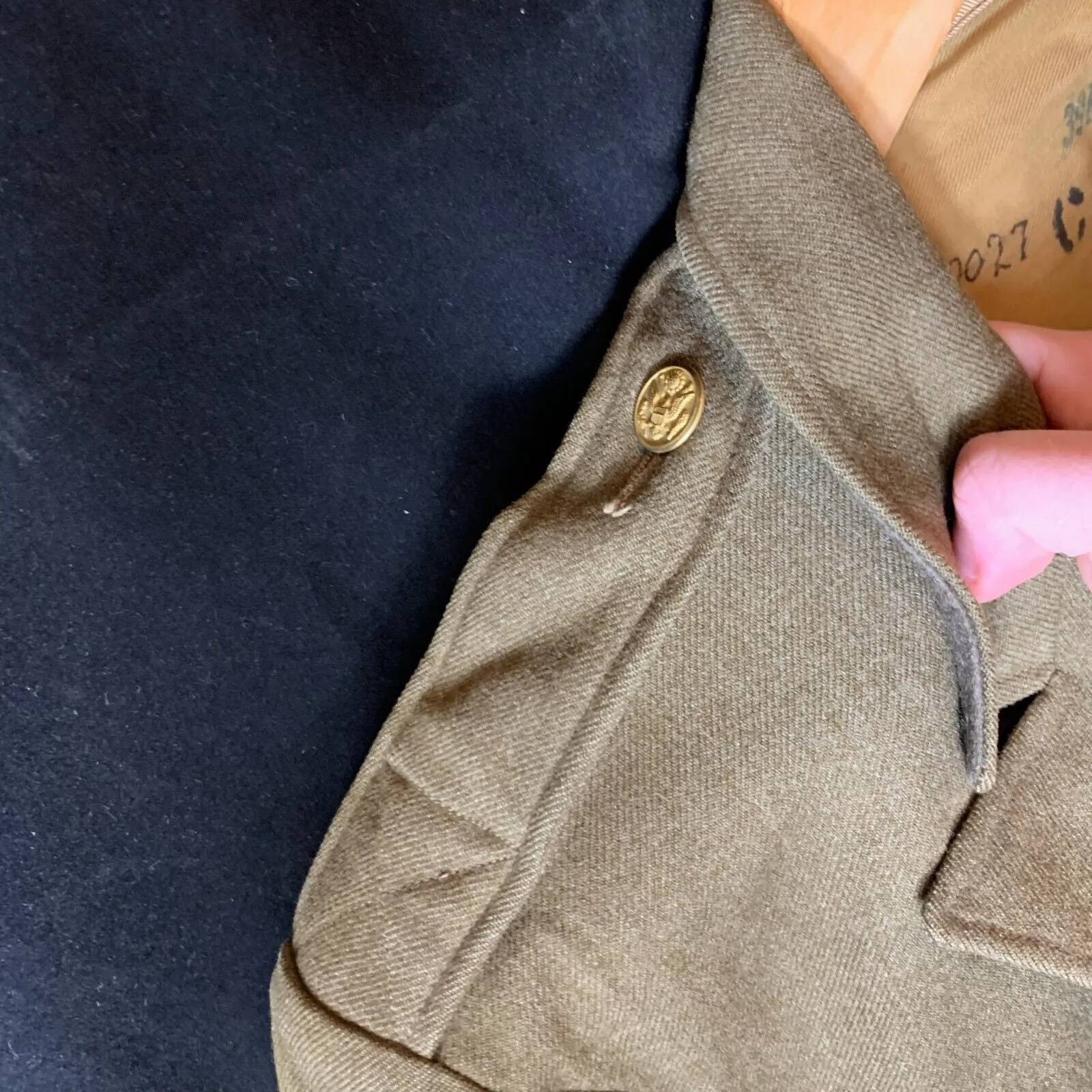Original WW2 US Army Class A Dress Jacket 1942 - Private Ryan Prop - 38" Regular