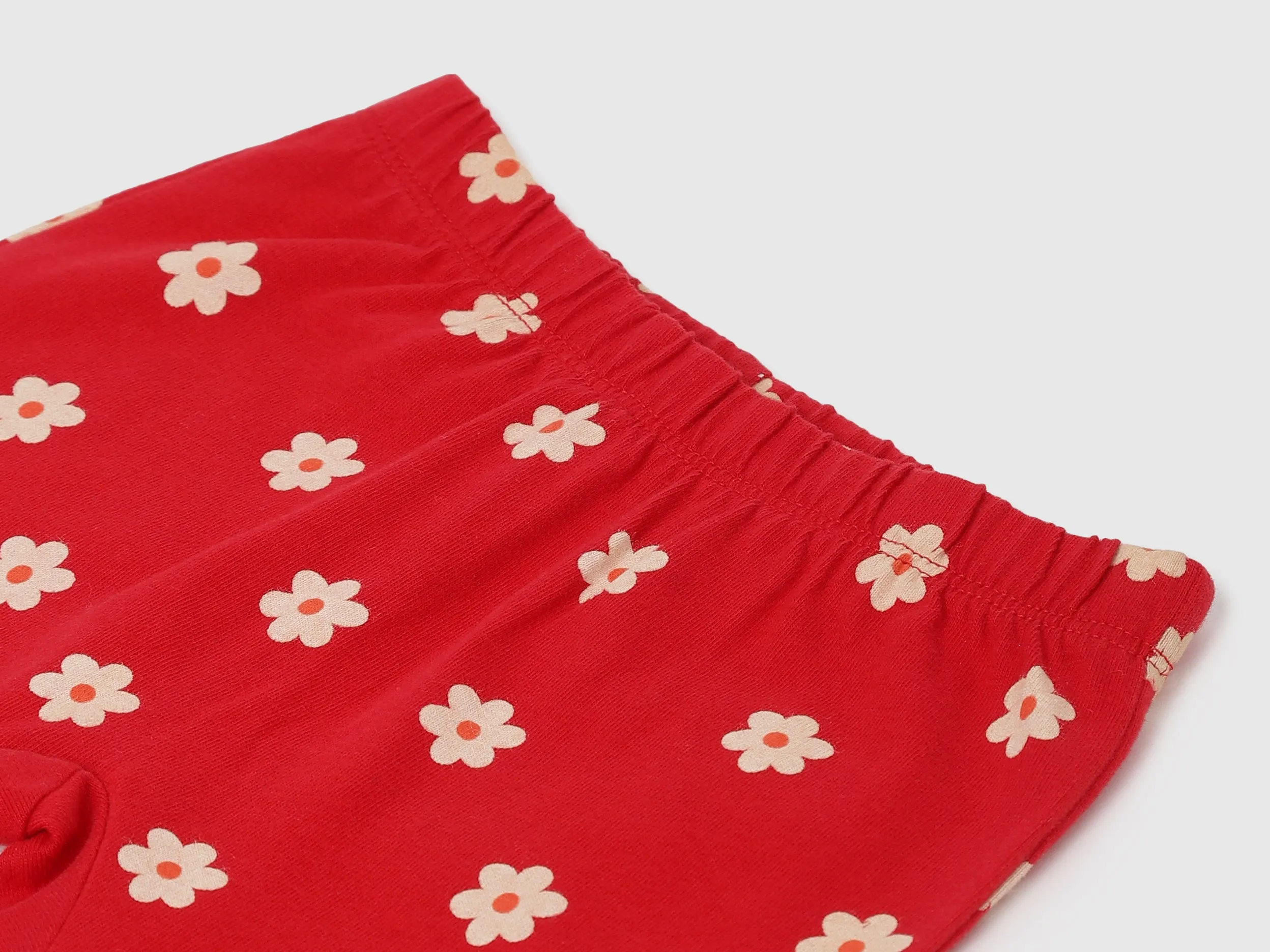 Pack of 2 Printed and Solid Regular Fit Baby Joggers