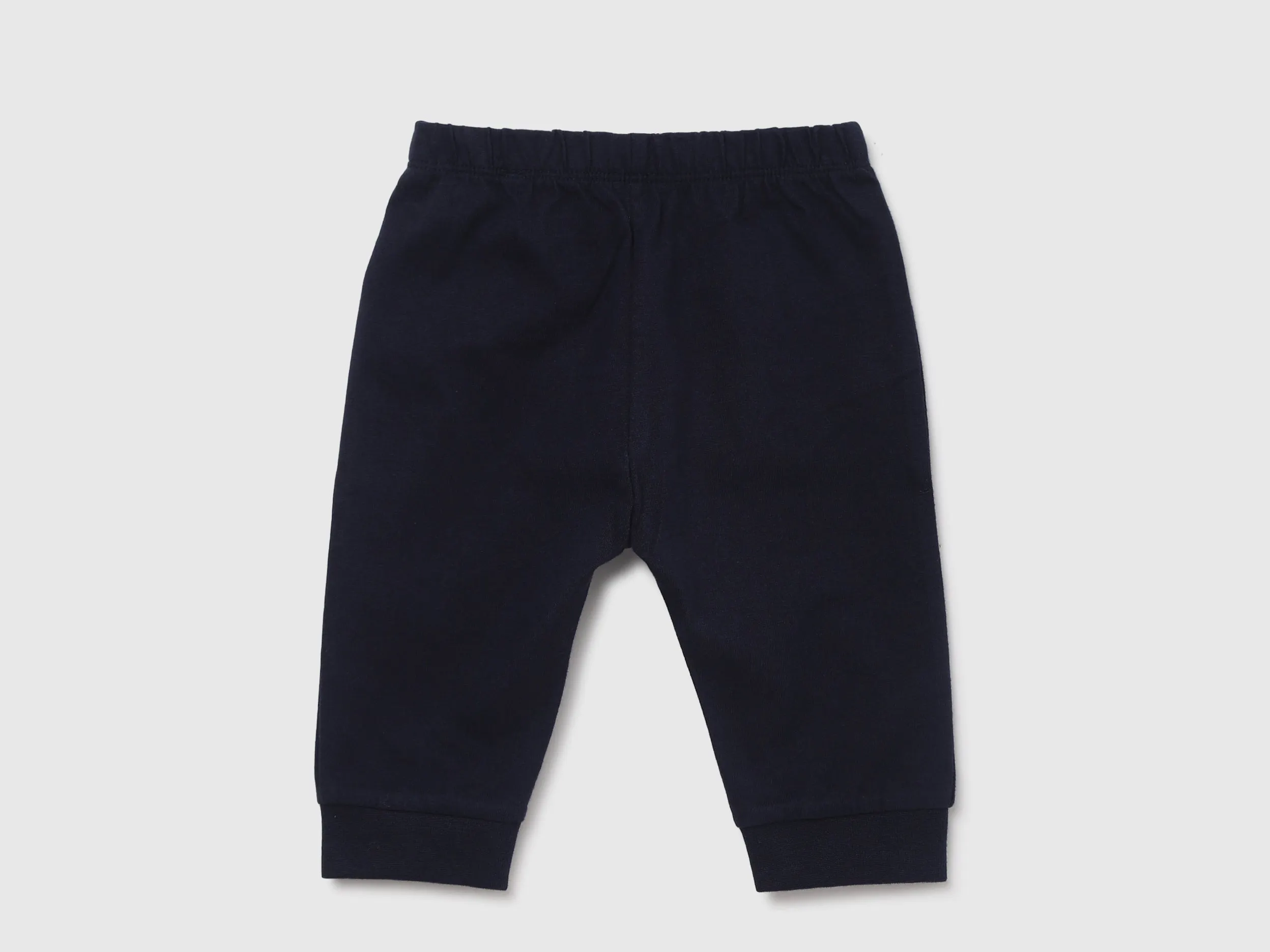 Pack of 2 Printed and Solid Regular Fit Baby Joggers
