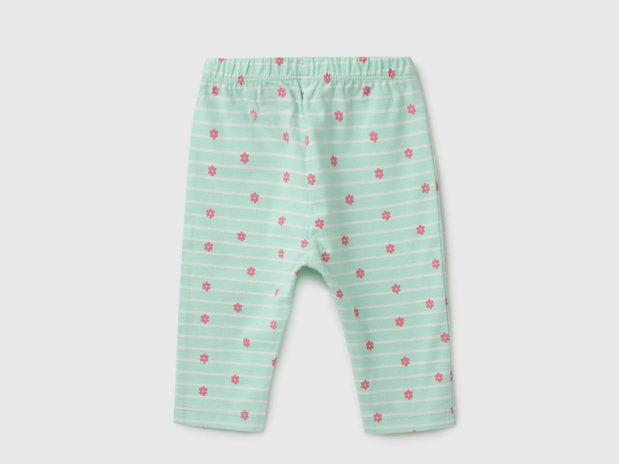 Pack of 2 Printed Regular Fit Baby Leggings