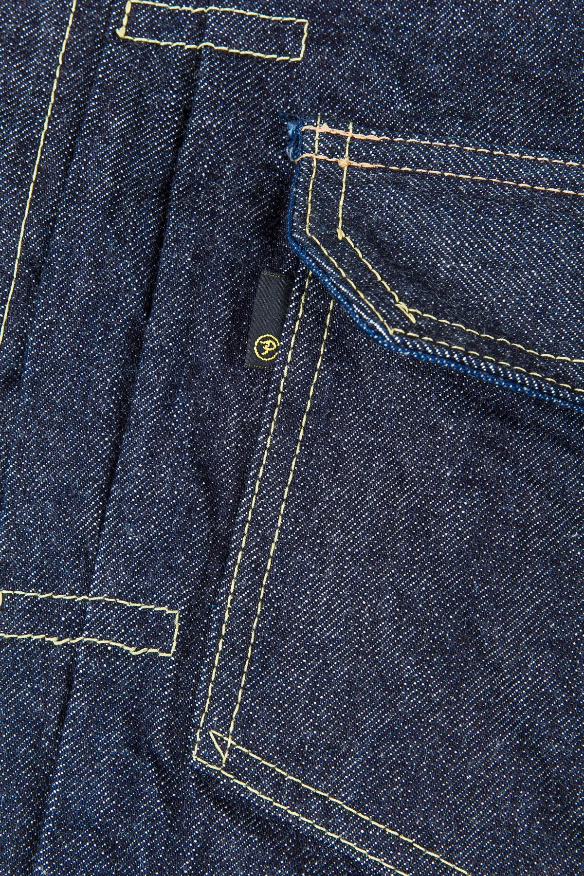 Pallet Life Story Raw Workers Jacket One Wash Denim