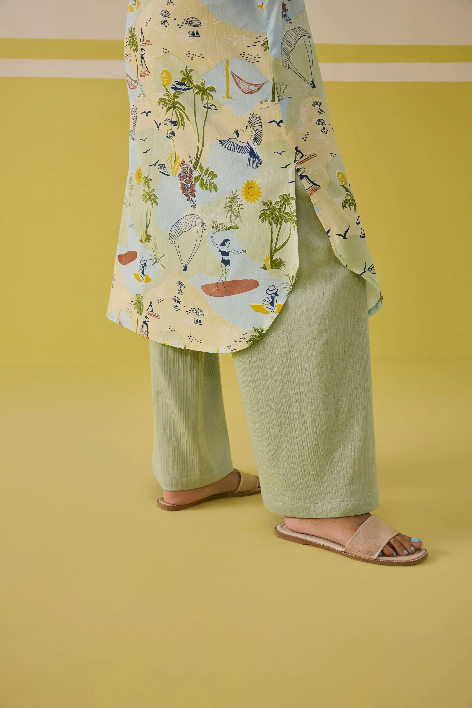 Paradise Lyocell Kurta Top