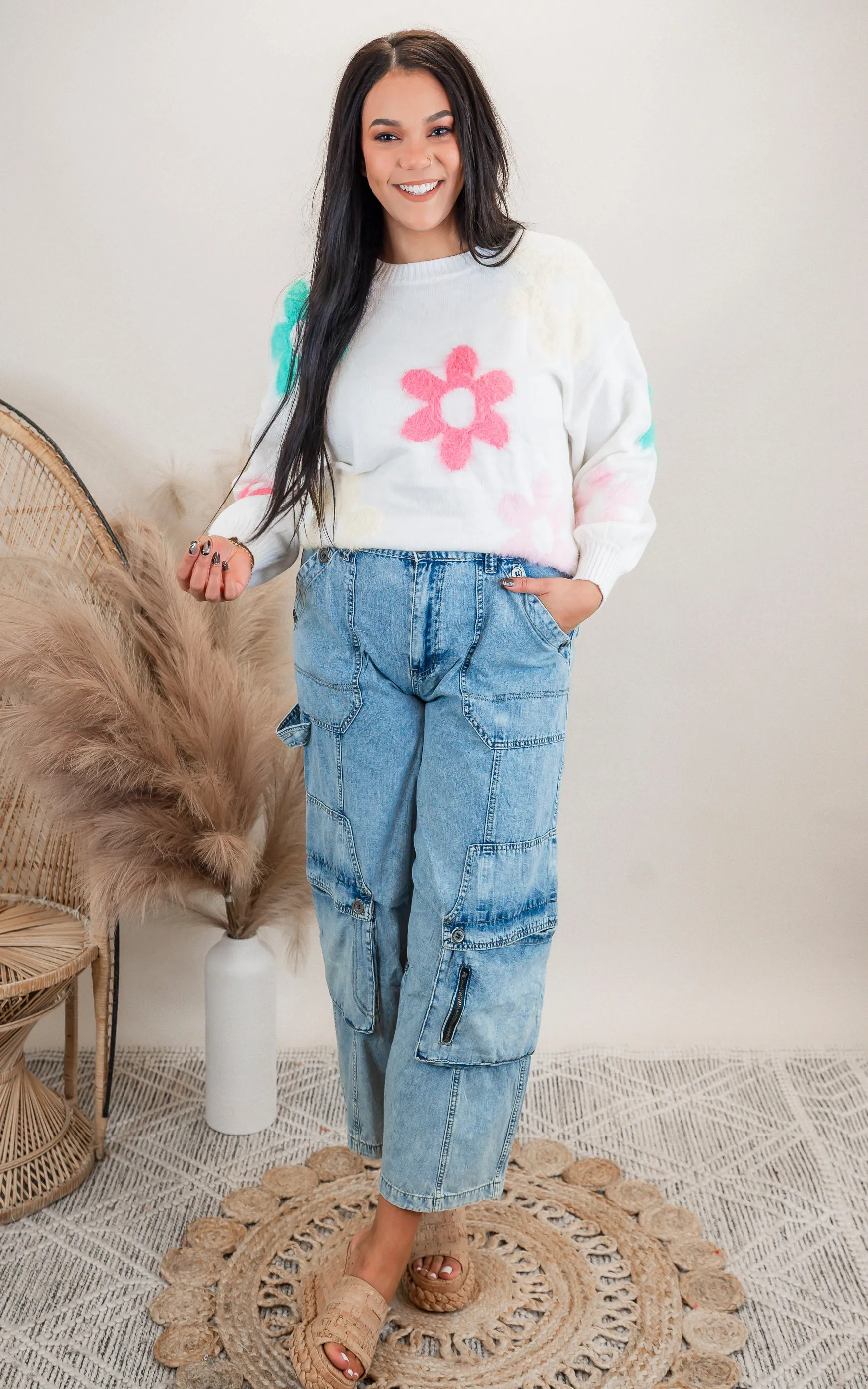 Petals & Plush Sweater