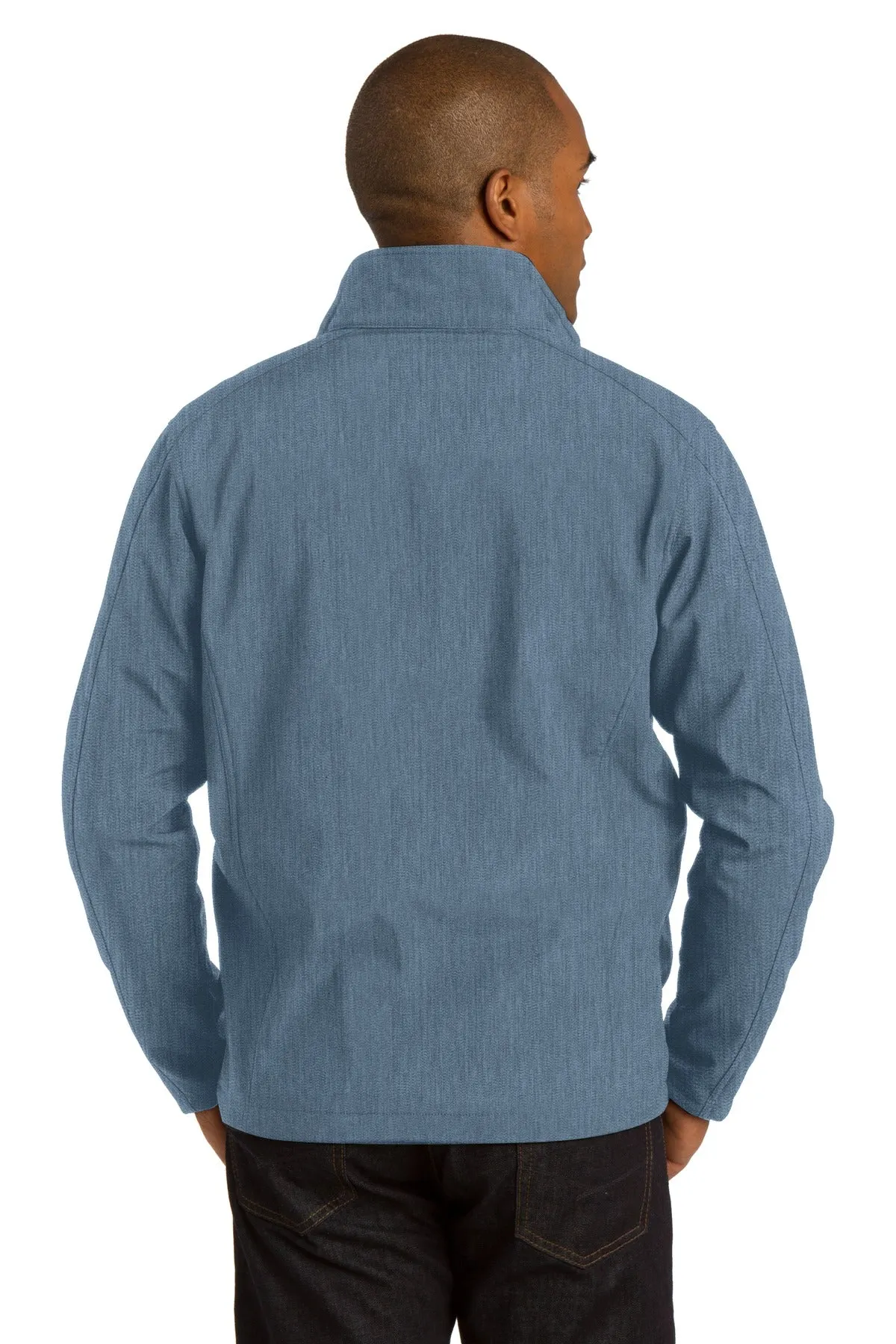 Port Authority Core Soft Shell Jacket. J317 Navy Heather